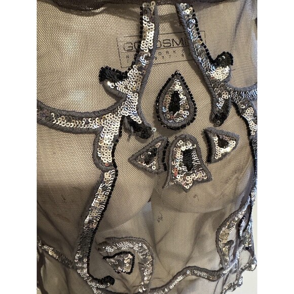 Iconic Temperley London  Dress Mesh Mini Stunning Ornate Size 2 S UK6 - Picture 8 of 12